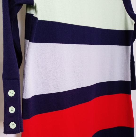 New w/tags Allihop Anthropologie Colorblock Striped Dress - Picture 4 of 12